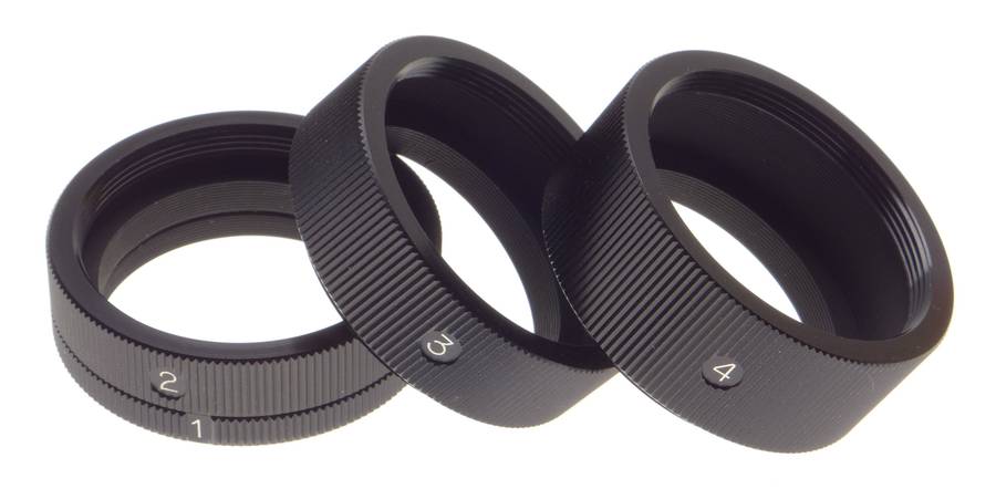 Yashica Extension tube set boxed set of 4 M2 mount MINT - Yashica