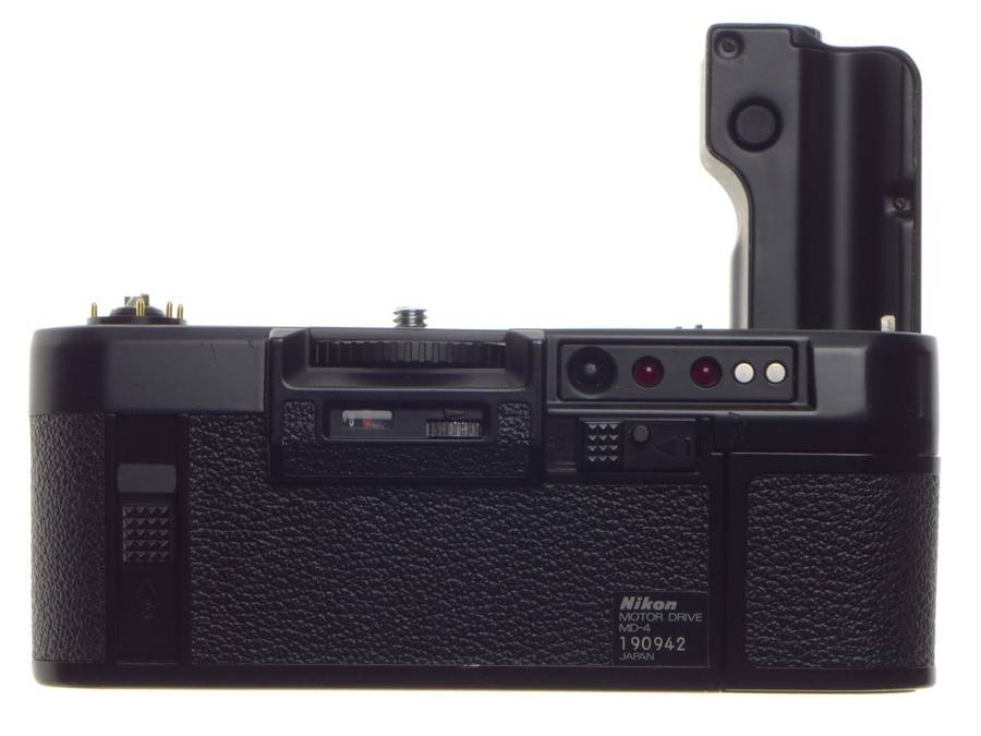 NIKON Motor drive MD-4 Black SLR 35mm classic film camera frip battery attachment winder - Nikon