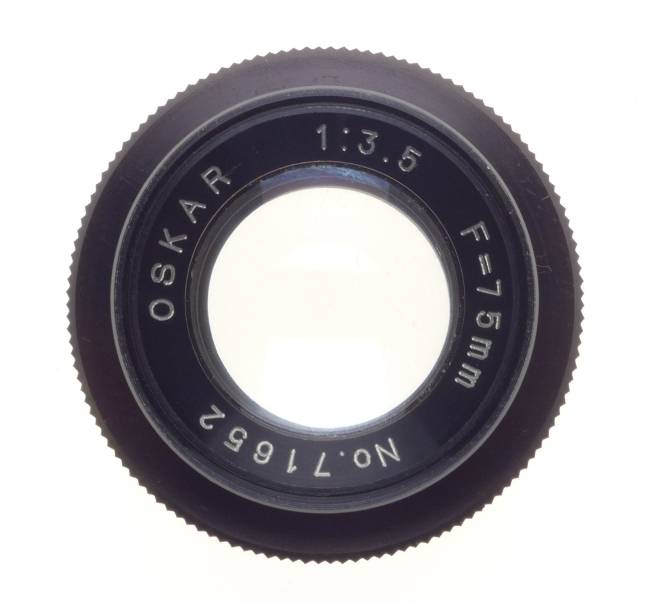Oskar 3.5 f=75mm black vintage M42 enlarging lens clean condition - Oskar