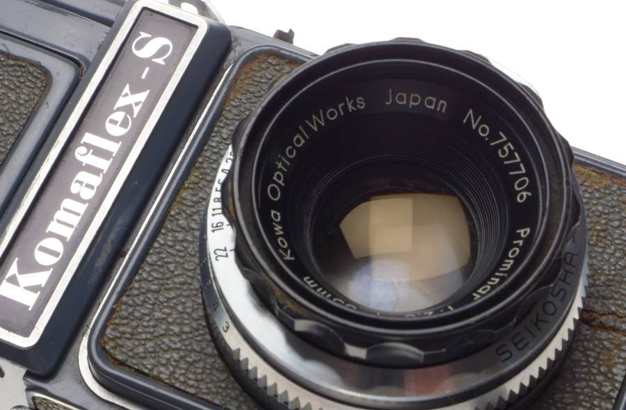KOMAFLEX-S Large format SLR Prominar 1:2.8 f=65mm Kowa Lens - Komaflex