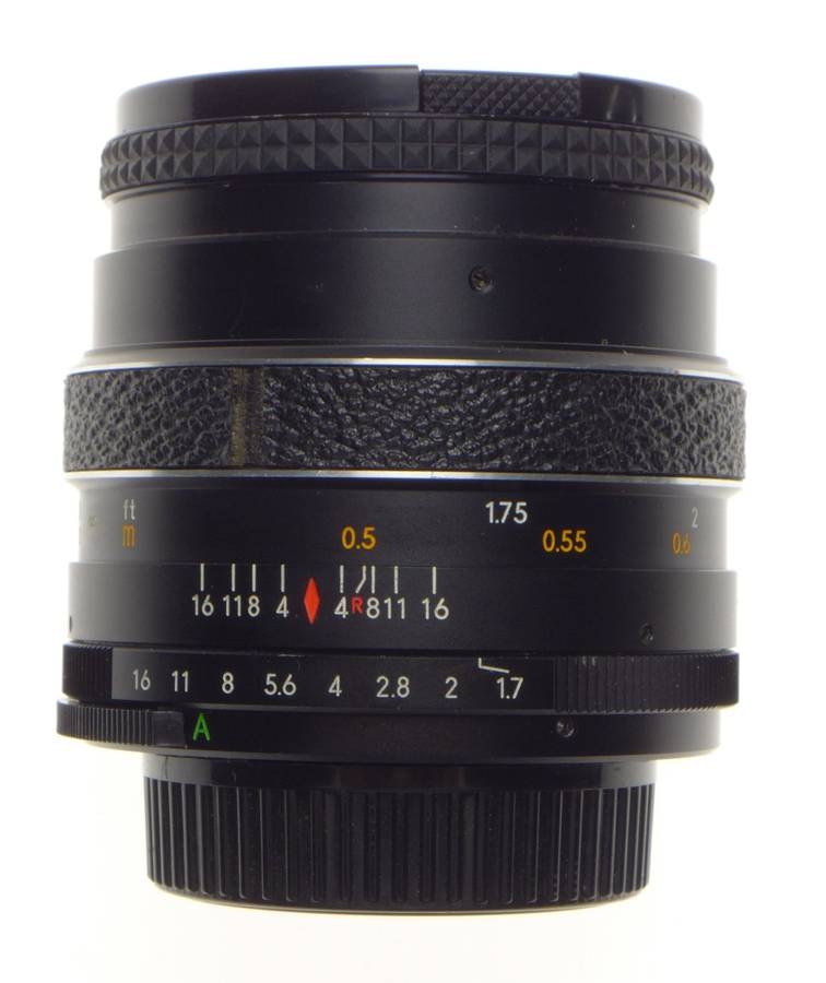 Auto CHINON 1:1.7 f=55mm screw mount Fast Glass vintage SLR camera lens kit - Chinon