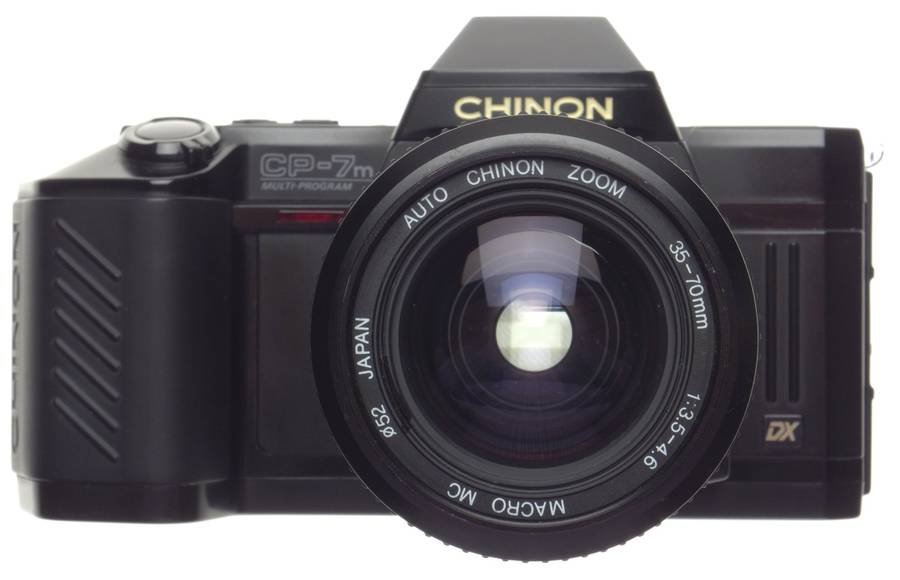 Chinon CP-7M SLR film camera Auto Zoom 35-70mm DX Multi Program - Other Cameras