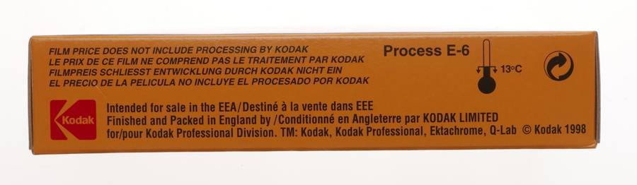 KODAK E100VS Ektachrome color reversal film