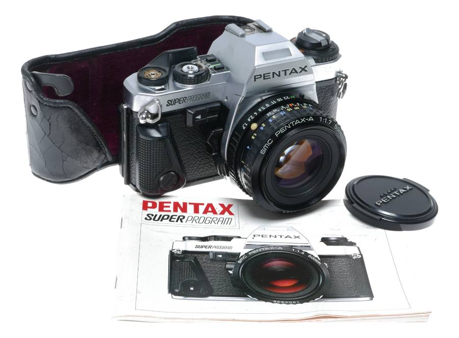 Pentax Super Program 35mm Film SLR Camera SMC 1:1.7 50mm
