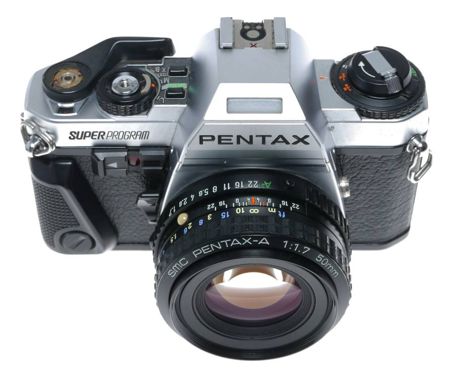 Pentax Super Program 35mm Film SLR Camera SMC 1:1.7 50mm