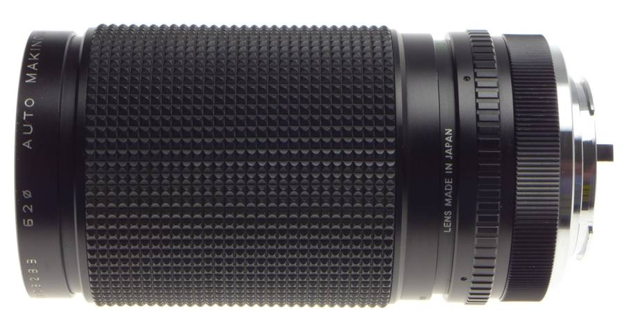 MINOLTA MD Auto MAKINON MC Zoom 1:4-5.5 f=35-210mm vintage film camera lens caps case - Minolta