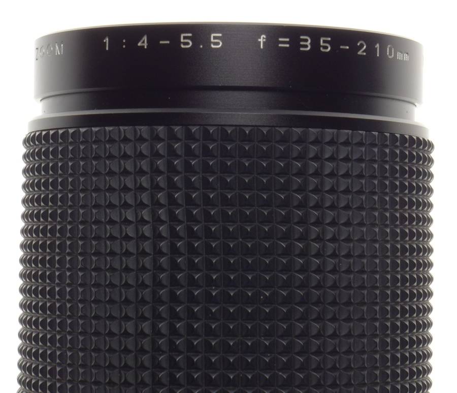 MINOLTA MD Auto MAKINON MC Zoom 1:4-5.5 f=35-210mm vintage film camera lens caps case - Minolta