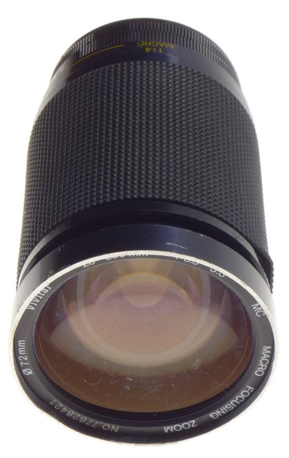 CANON FD lens mount VIVITAR 28-200mm Zoom 1:3.5-5.3 Macro focusing zoom well used bargain - Vivitar