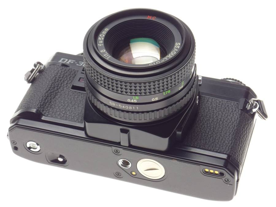 DF-300M SEAGULL Black MINT SLR 35mm vintage film camera 1.8/50mm lens f=50mm clean - Seagull