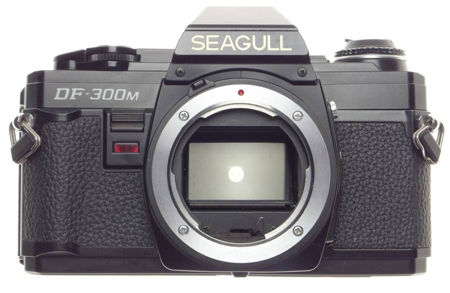 DF-300M SEAGULL Black MINT SLR 35mm vintage film camera 1.8/50mm lens f=50mm clean - Seagull