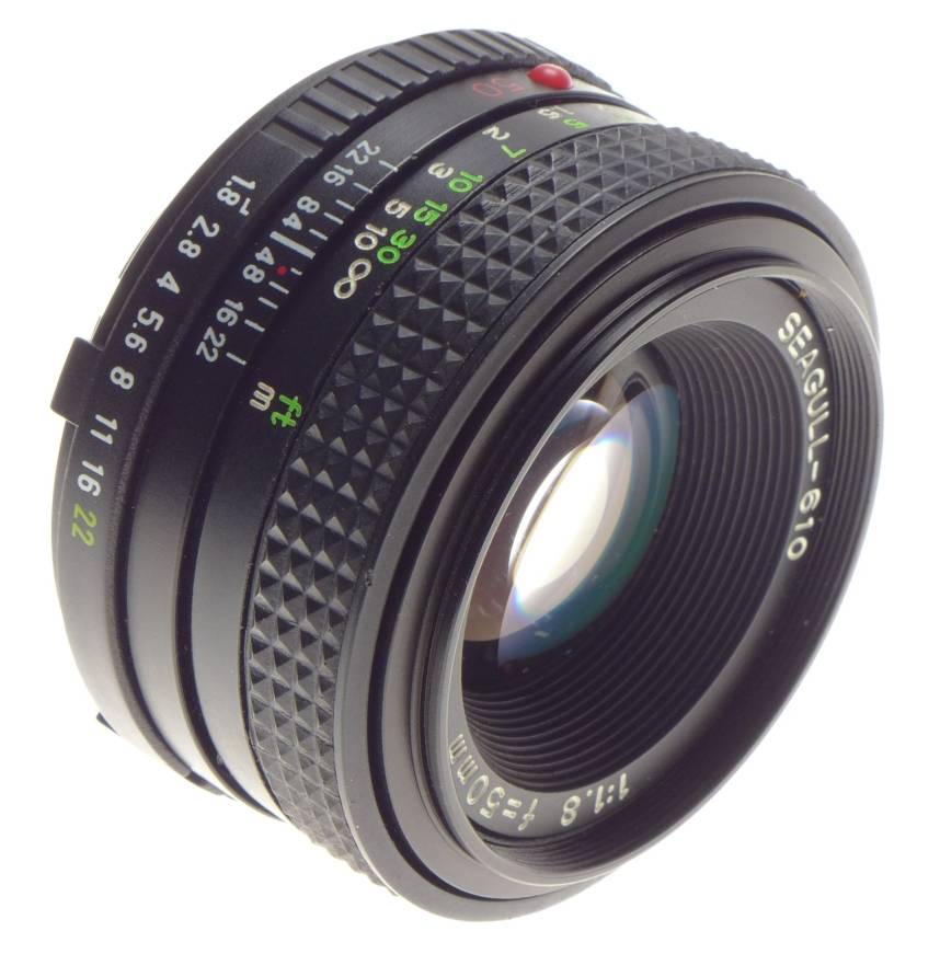 DF-300M SEAGULL Black MINT SLR 35mm vintage film camera 1.8/50mm lens f=50mm clean - Seagull