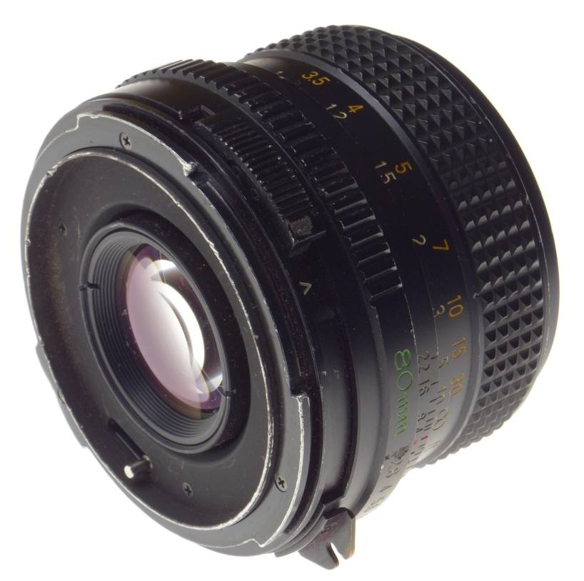 MAMIYA-Sekor C 1:2.8 f=80mm Prime medium format 120 roll film vintage camera lens 2.8/80mm - Mamiya