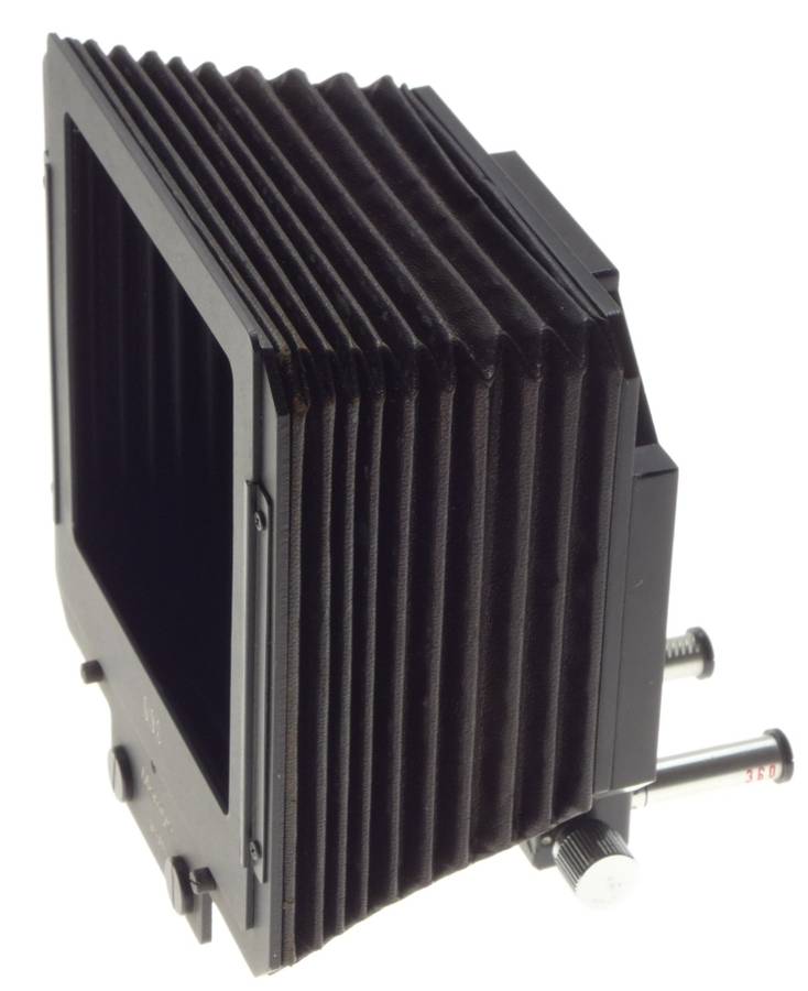Mamiya Bellows Compendium Lens hood / shade attachment device for medium format film camera - Mamiya