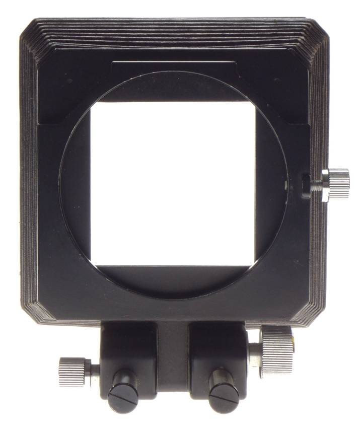Mamiya Bellows Compendium Lens hood / shade attachment device for medium format film camera - Mamiya