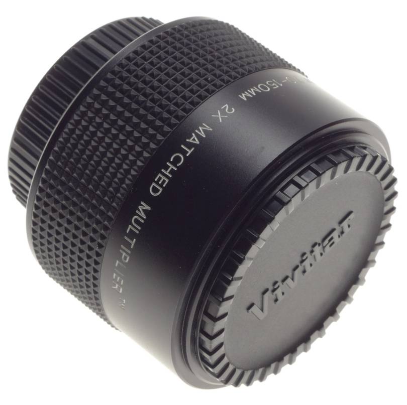 VIVITAR 70-150 2x matched Multiplier Doubler U/M-42 Mint as new caps box TM mount - Vivitar