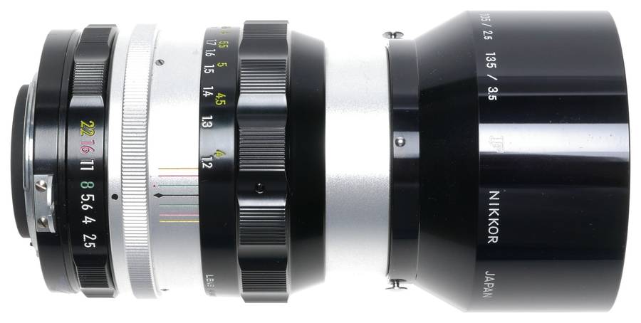 Nikkor-P 1:2.5 f=105mm SLR Nikon vintage lens MINT - Nikon