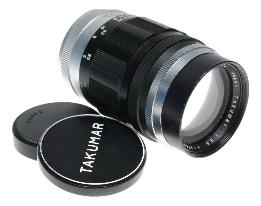 Pentax Takumar 1:3.5 f=135mm Screw mount vintage SLR lens Asahi