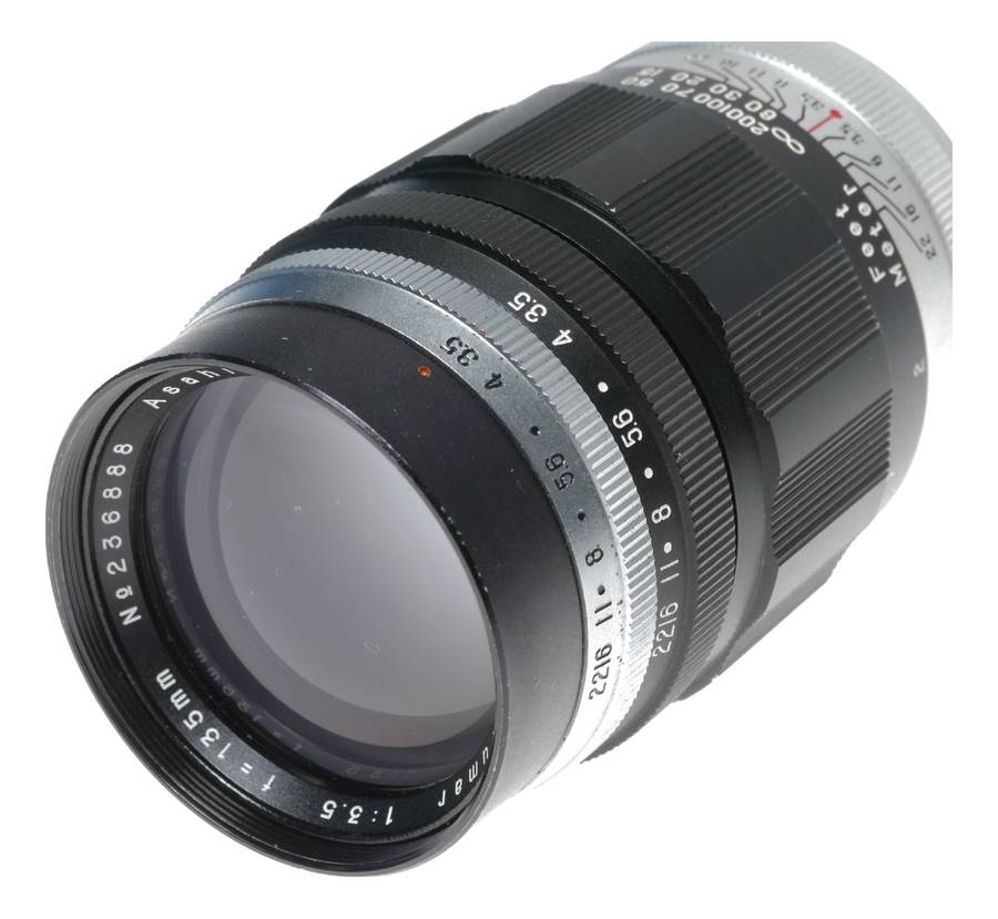 Pentax Takumar 1:3.5 f=135mm Screw mount vintage SLR lens Asahi