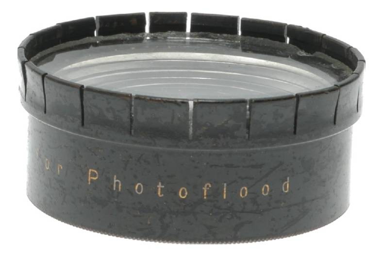 Kodak Kodachrome Photoflood Clip On U7 Filter in Keeper