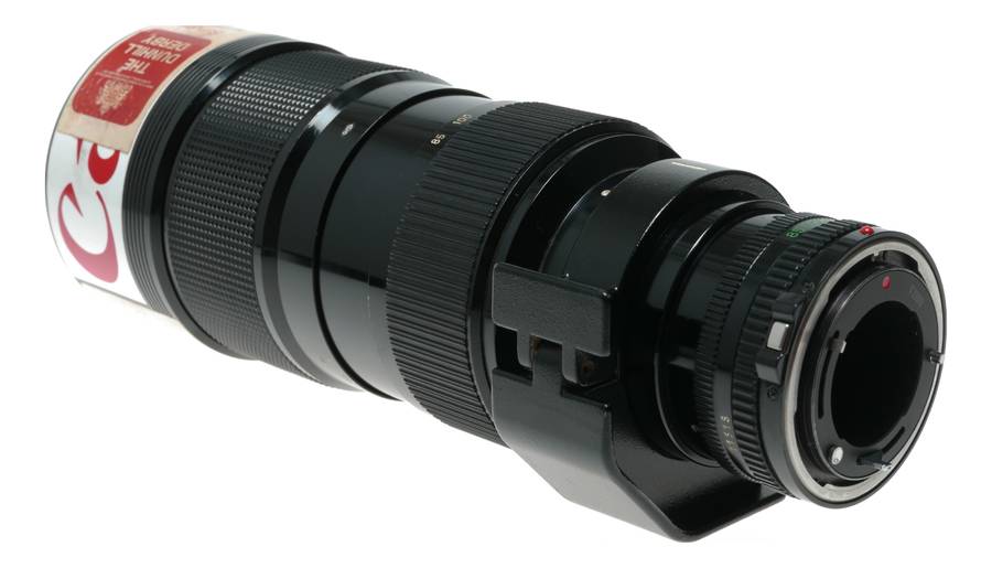 Canon Zoom 85-300mm F4.5 Camera Lens with Tripod Mount