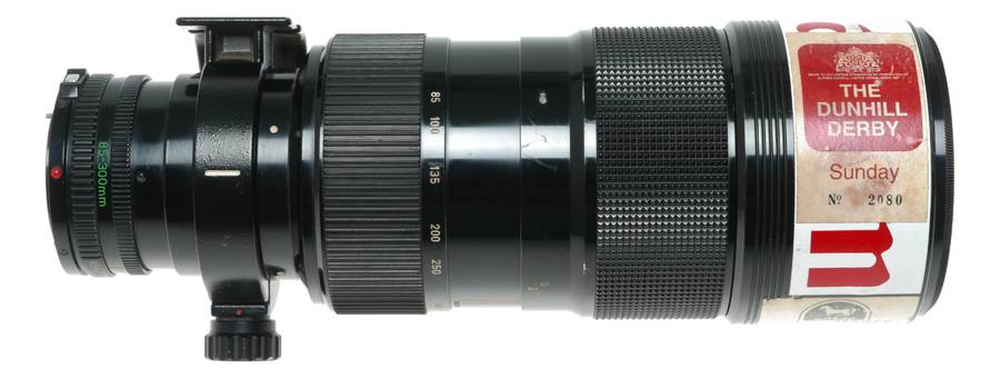 Canon Zoom 85-300mm F4.5 Camera Lens with Tripod Mount