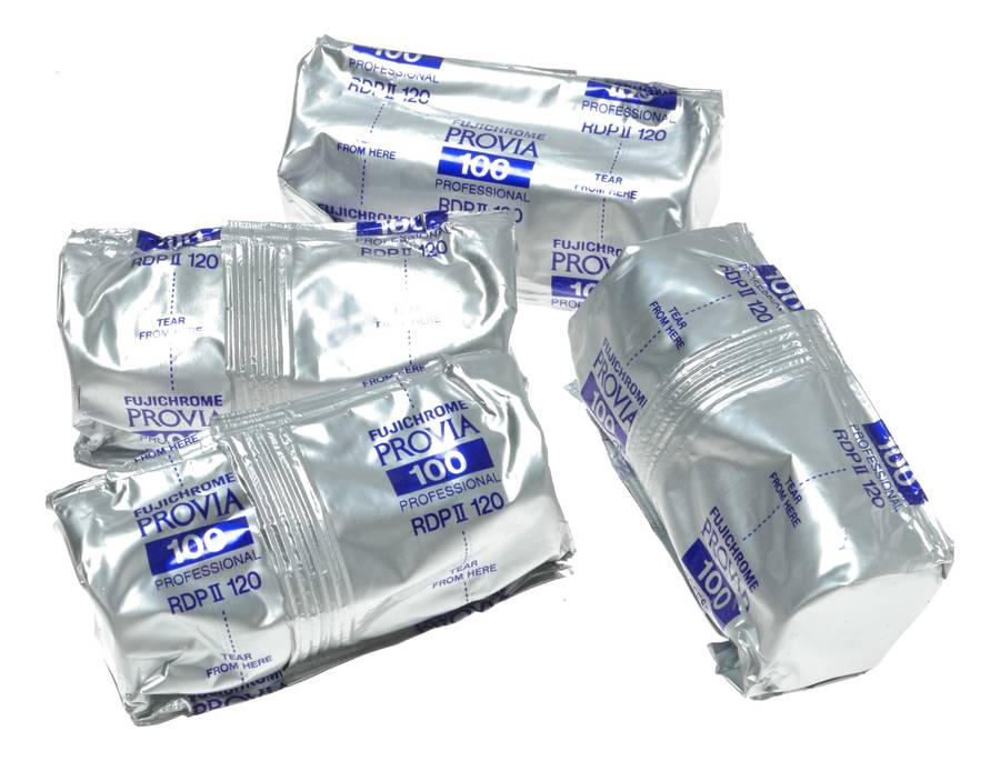 Fuji Fujichrome Provia 100 Professional RDP II Expired120 Roll Film