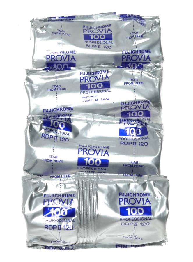 Fuji Fujichrome Provia 100 Professional RDP II Expired120 Roll Film