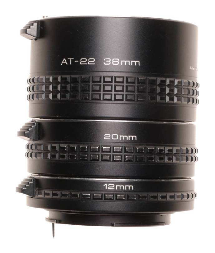 Nikon mount Vivitar extension tube set vintage film camera - Vivitar