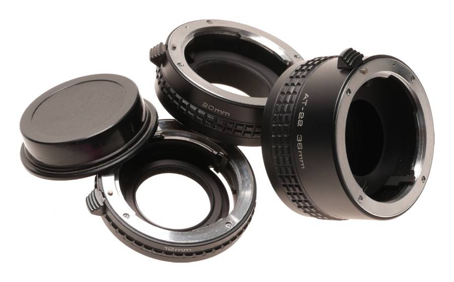 Nikon mount Vivitar extension tube set vintage film camera - Vivitar