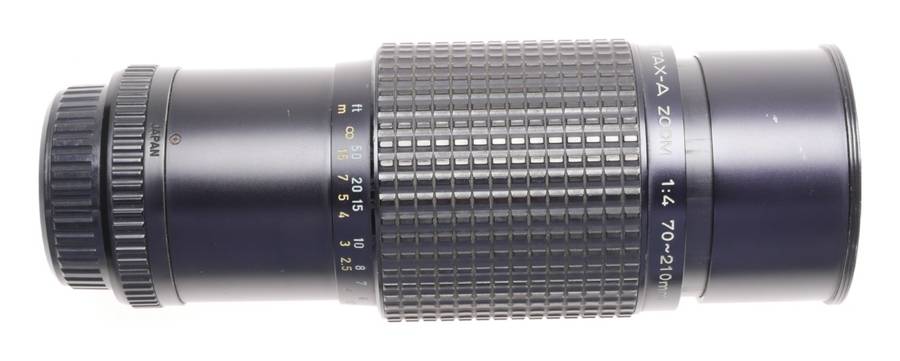 Pentax-A Zoom lens 1:4 70-210mm fits classic SLR film camera