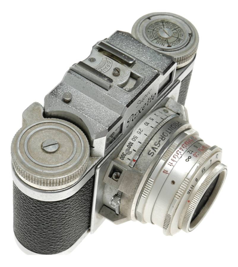 Braun Super Paxette 35mm Film RF Camera E-Staeble-Kata 2.8/45 mm`