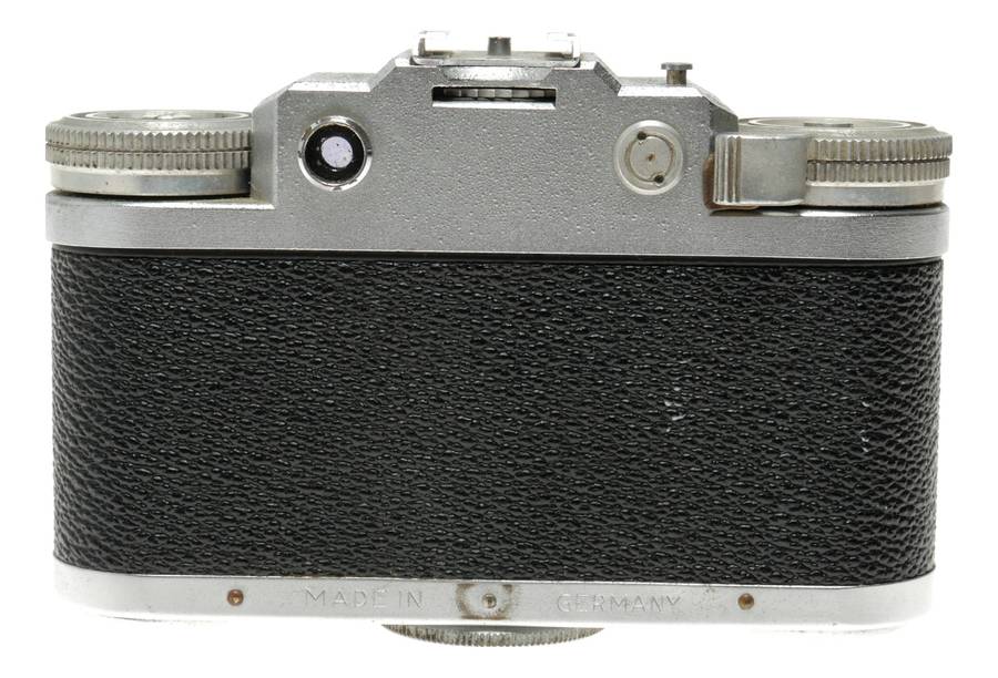Braun Super Paxette 35mm Film RF Camera E-Staeble-Kata 2.8/45 mm`