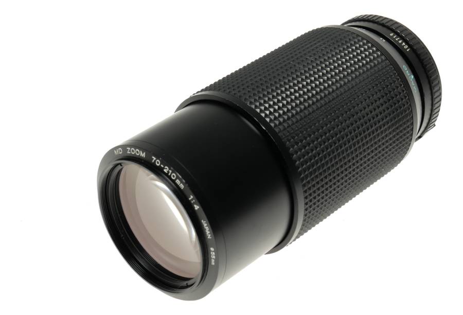 Minolta MD Zoom 70-210mm 1:4 SLR retro vintage optics