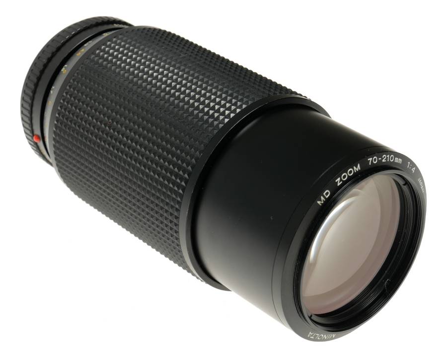 Minolta MD Zoom 70-210mm 1:4 SLR retro vintage optics