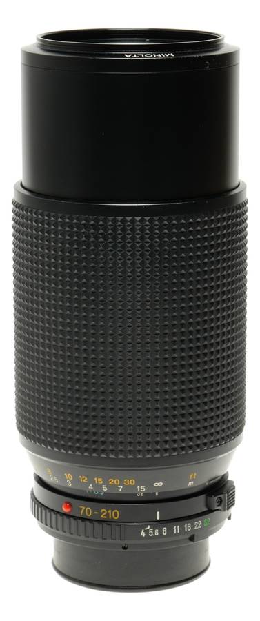 Minolta MD Zoom 70-210mm 1:4 SLR retro vintage optics
