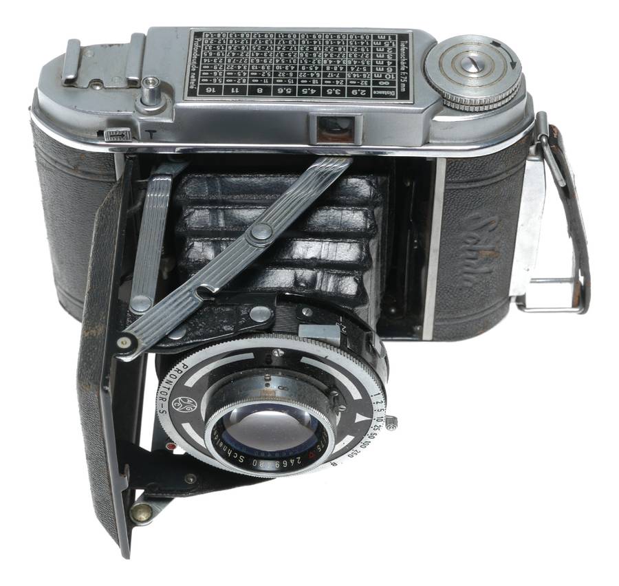 Franka Solida 6x6 Folding 120 Roll Film Camera Radionar 2.9/75