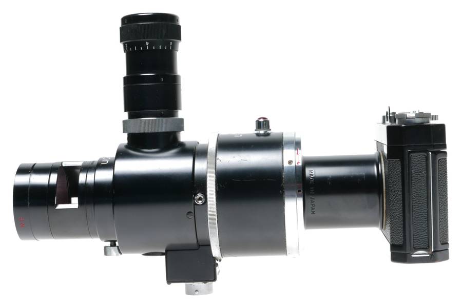 Nikon M-35S AFM Microscope Camera Automatic Microflex Unit