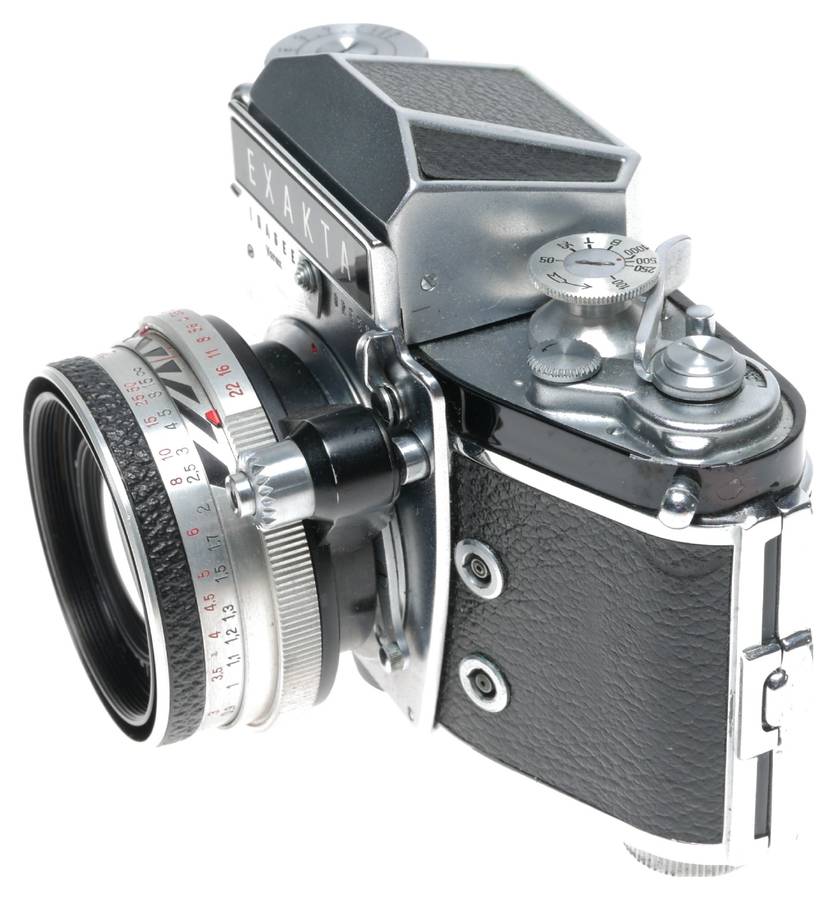 Ihagee Varex Exakta IIa Version 5.2 SLR Camera Pancolar 2/50 Lens