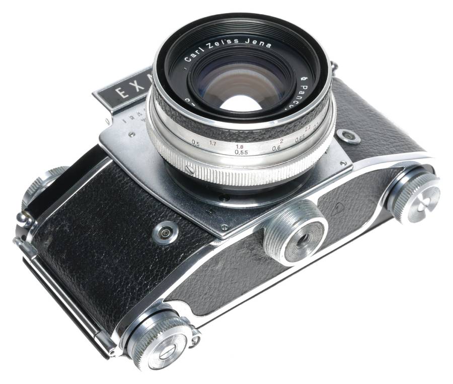 Ihagee Varex Exakta IIa Version 5.2 SLR Camera Pancolar 2/50 Lens