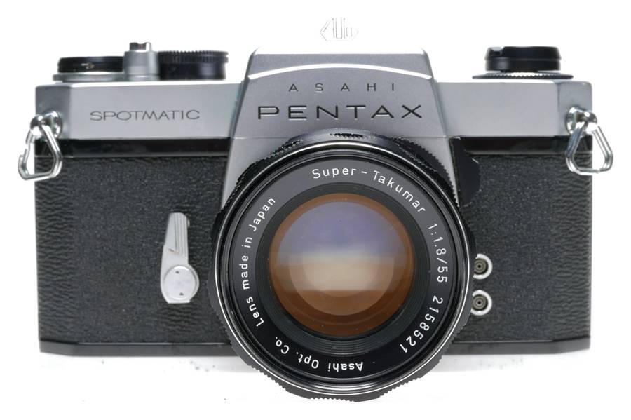 Asahi Pentax Spotmatic SP 1000 Nr.1402034 SLR Camera 1:1.8/55 Lens