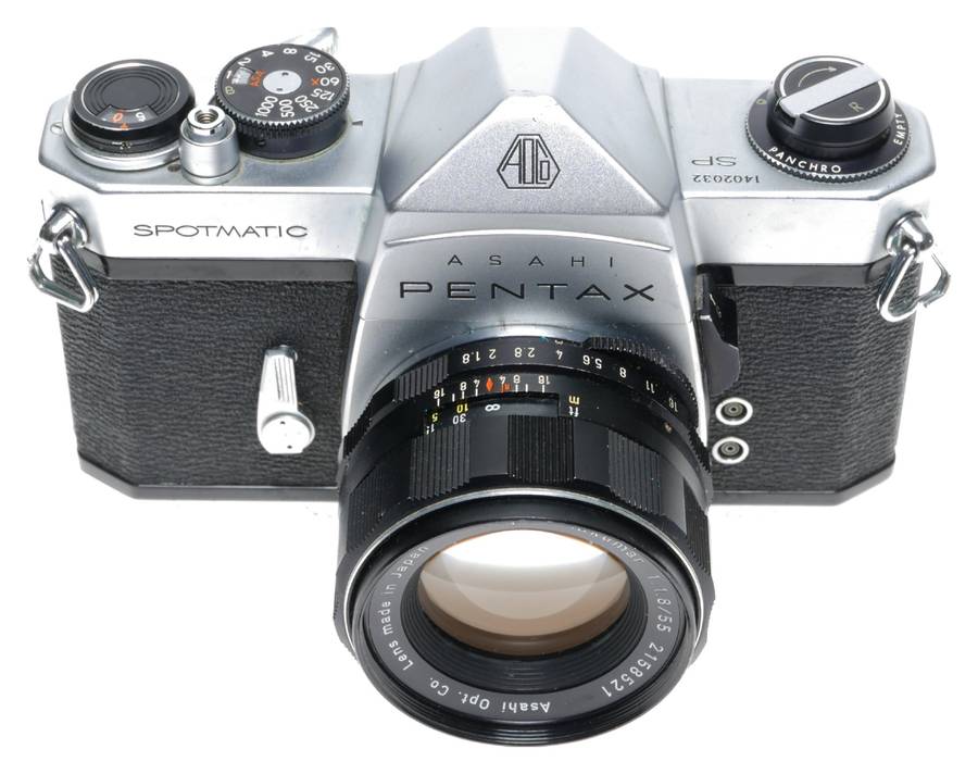 Asahi Pentax Spotmatic SP 1000 Nr.1402034 SLR Camera 1:1.8/55 Lens