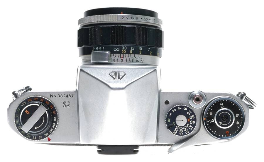 Asahi Pentax S2 35mm SLR Camera Auto-Takumar 1:2/55 Lens