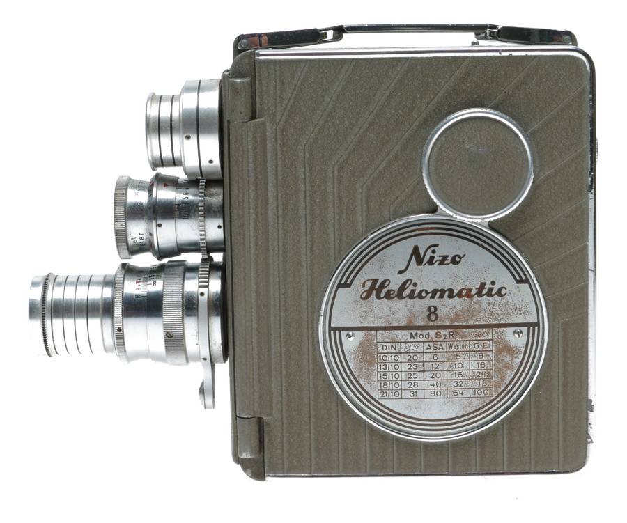 Nizo Heliomatic Double 8 Mod.S2R Cine Camera Titler Exposomat