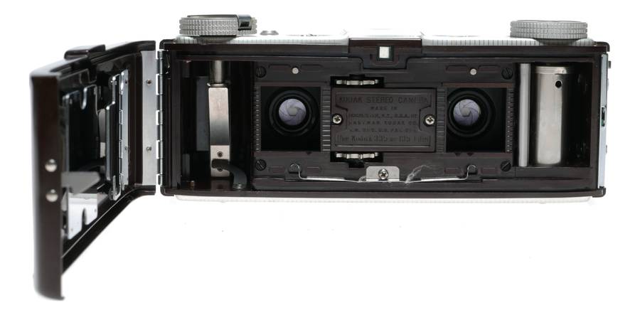 Kodak Stereo 35 Bakelite 24x24 Camera Anaston 35mm f/3.5