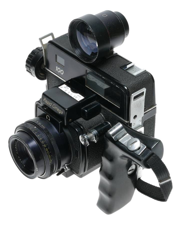 Rapid Omega 100 Press Camera Super Omegon 1:3.5 f=90mm