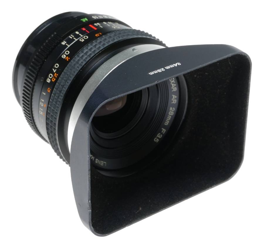 Konica Hexar AR 28mm F3.5 Wide Angle Lens Shade Hood