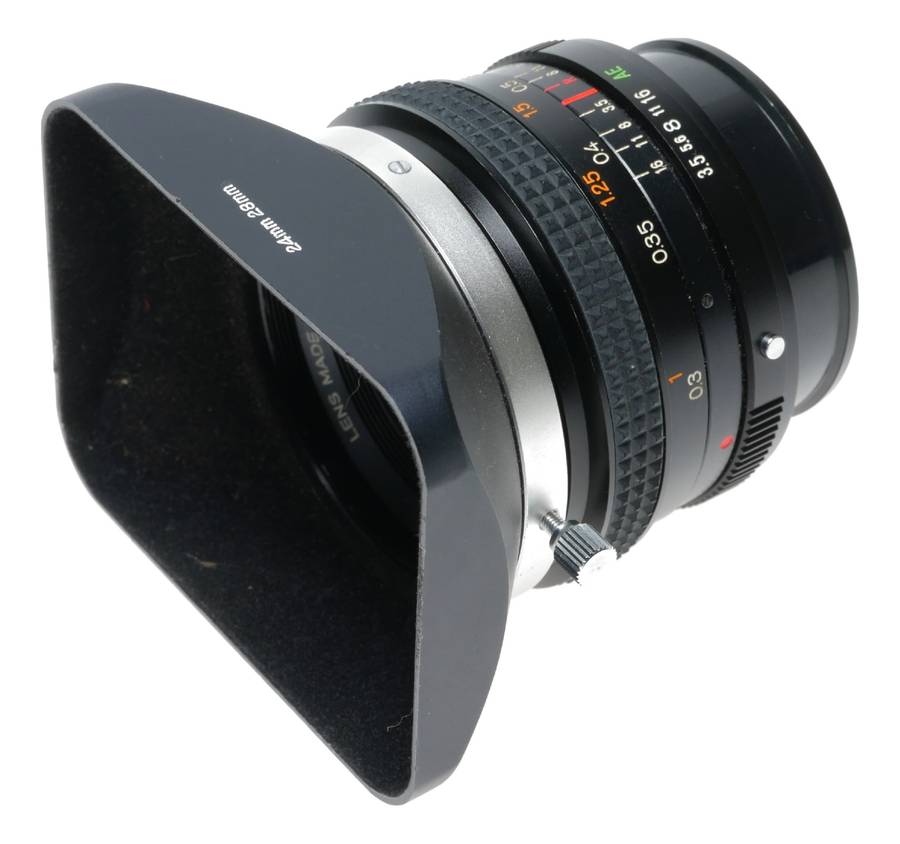 Konica Hexar AR 28mm F3.5 Wide Angle Lens Shade Hood