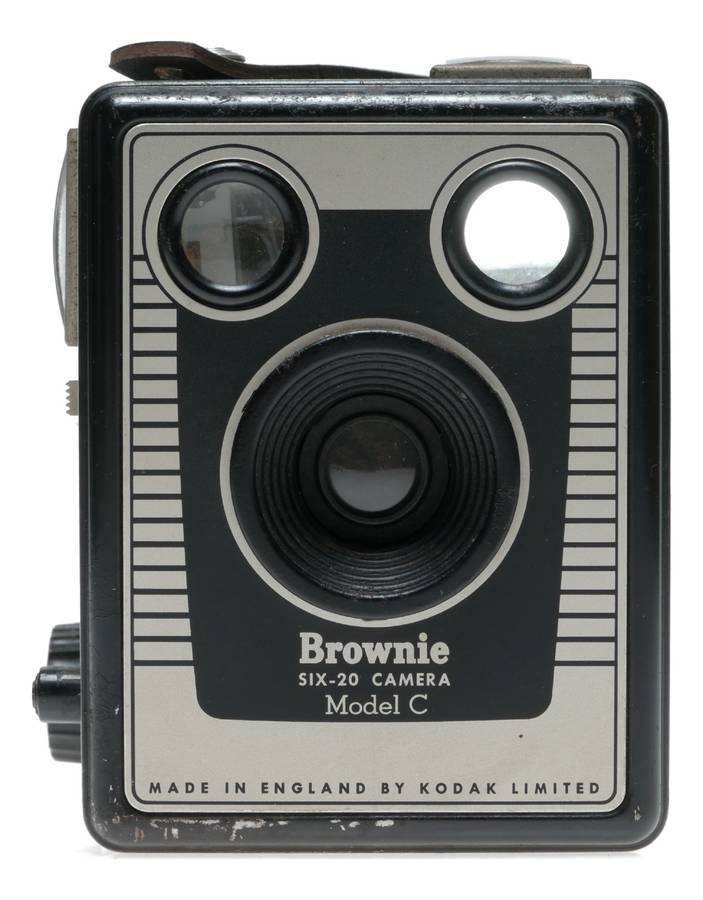 Kodak Brownie Six-20 Model C Box 620 Roll Film Box Camera