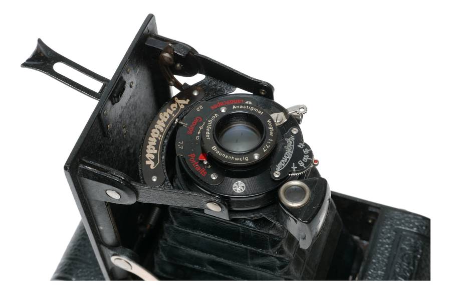Voigtlander Bessa 1929 Folding 6x9 Roll Film Camera Voigtar 1:7.7