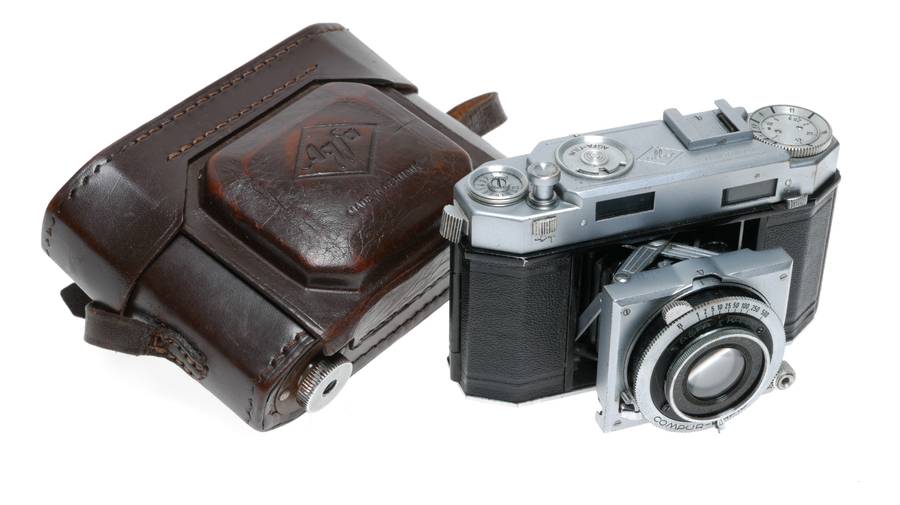 Agfa Karat 12 Strut Folding 35mm Film Camera Xenar 1:2.8/50